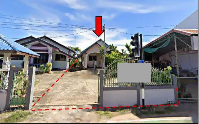 รูปที่ดินพร้อมสิ่งปลูกสร้าง บุ่ง เมืองอำนาจเจริญ อำนาจเจริญ