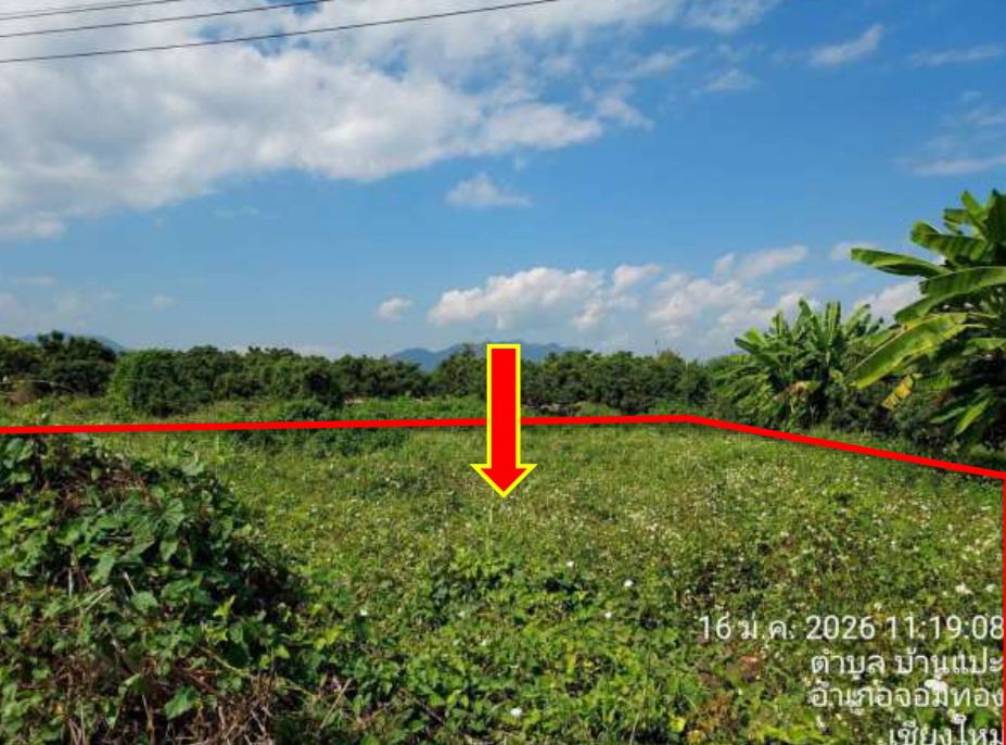 รูปที่ดินว่างเปล่า บ้านแปะ จอมทอง เชียงใหม่