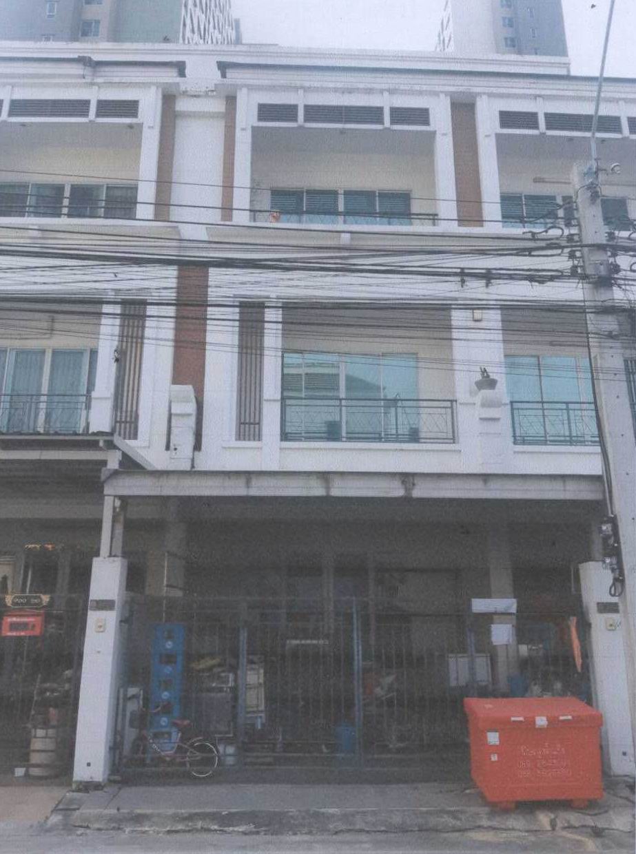 รูปที่ดินพร้อมสิ่งปลูกสร้าง ตลาดขวัญ เมืองนนทบุรี นนทบุรี