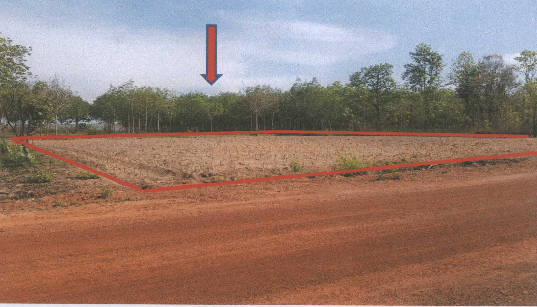 รูปที่ดินว่างเปล่า หนองสนม วานรนิวาส สกลนคร