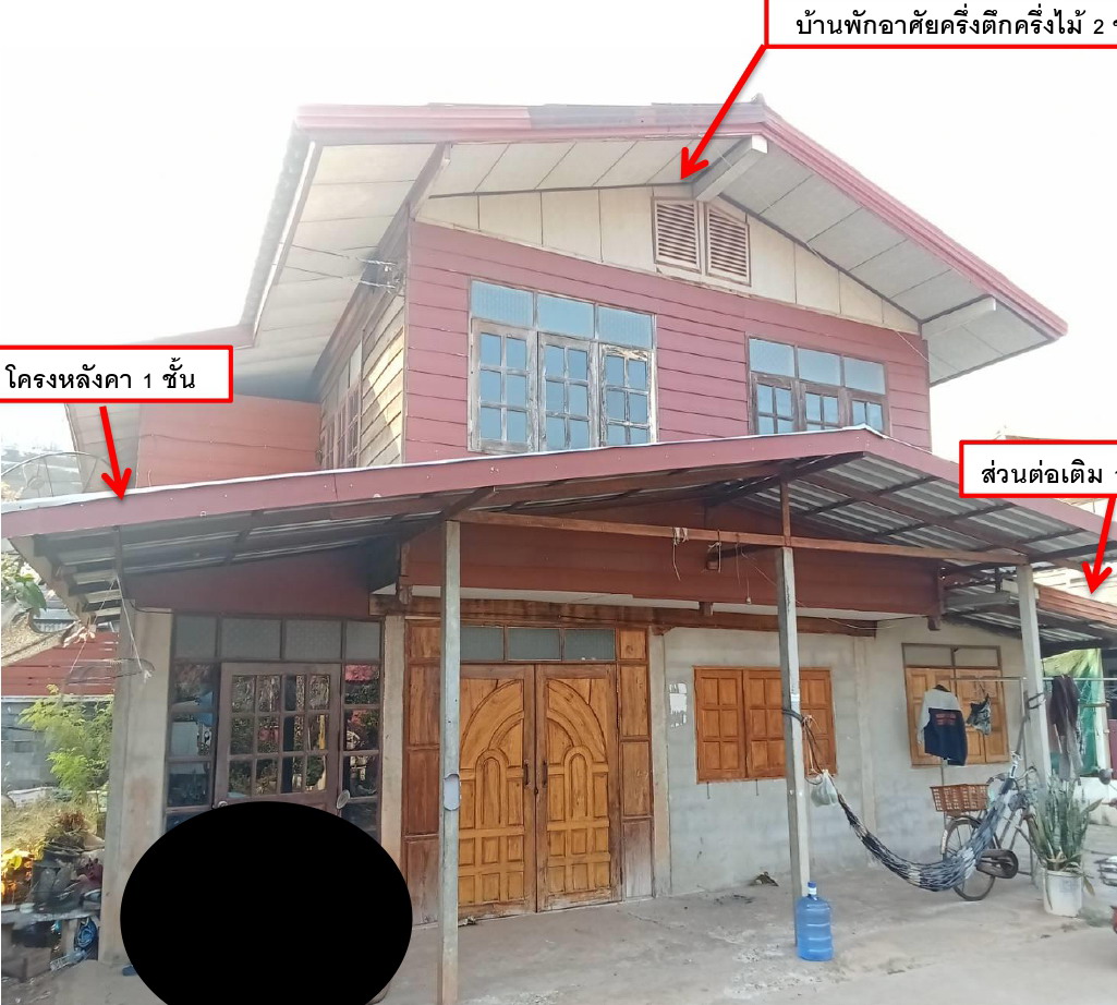 รูปที่ดินพร้อมสิ่งปลูกสร้าง ขมิ้น เมืองสกลนคร สกลนคร