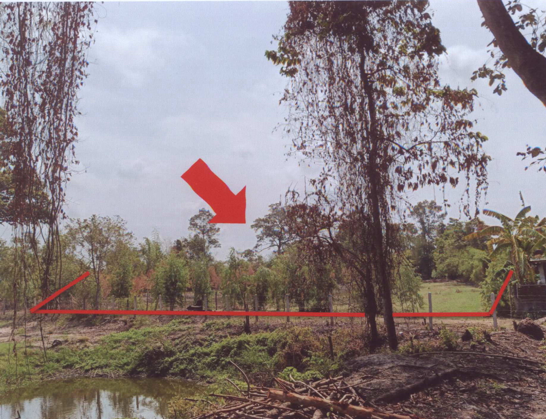 รูปที่ดินว่างเปล่า คูเมือง เมืองสรวง ร้อยเอ็ด