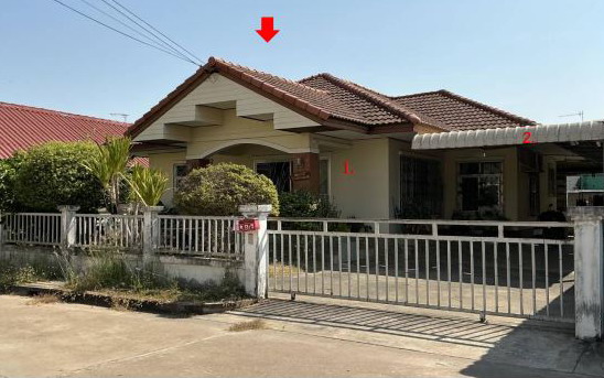 รูปที่ดินพร้อมสิ่งปลูกสร้าง ตลาด เมืองมหาสารคาม มหาสารคาม