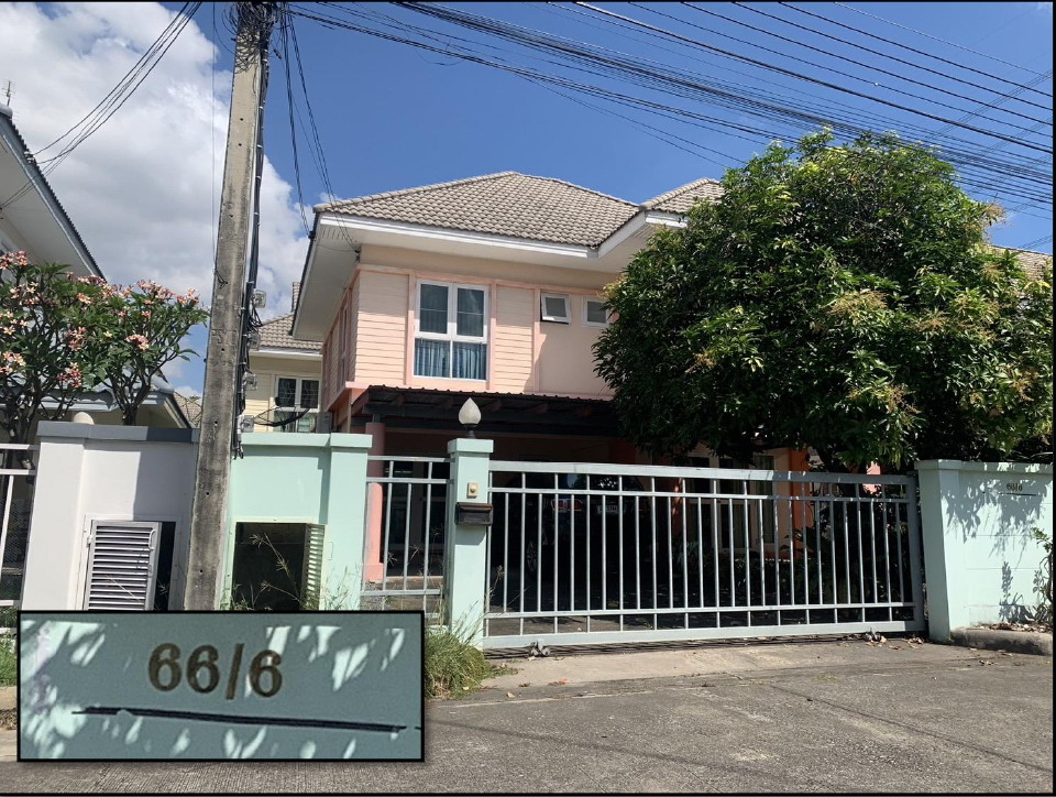 รูปที่ดินพร้อมสิ่งปลูกสร้าง บ้านใหม่ เมืองปทุมธานี ปทุมธานี