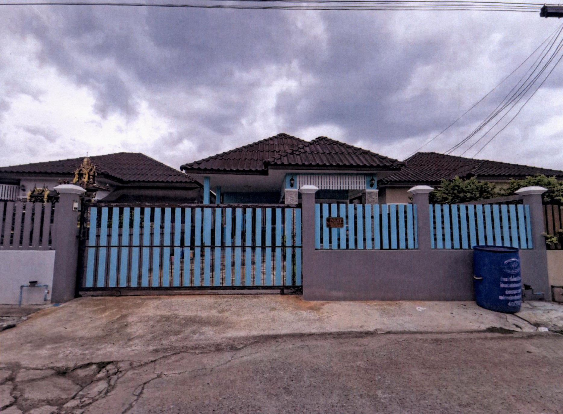 รูปที่ดินพร้อมสิ่งปลูกสร้าง หนองอ้อ บ้านโป่ง ราชบุรี