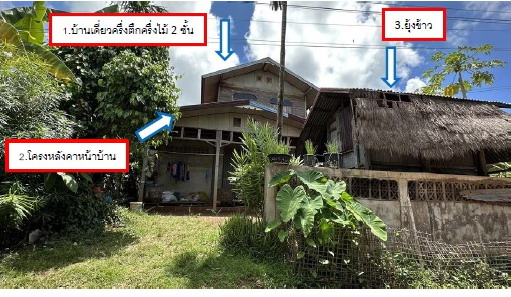 รูปที่ดินพร้อมสิ่งปลูกสร้าง หนองสนม วานรนิวาส สกลนคร