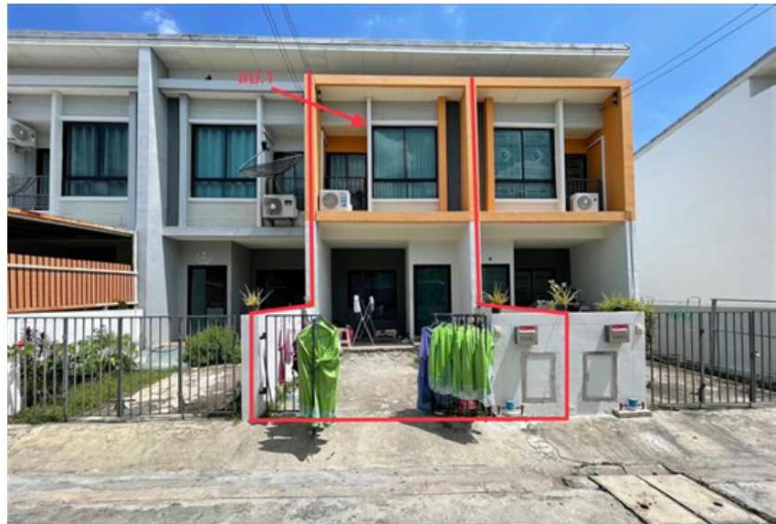 รูปที่ดินพร้อมสิ่งปลูกสร้าง บ้านระกาศ บางบ่อ สมุทรปราการ