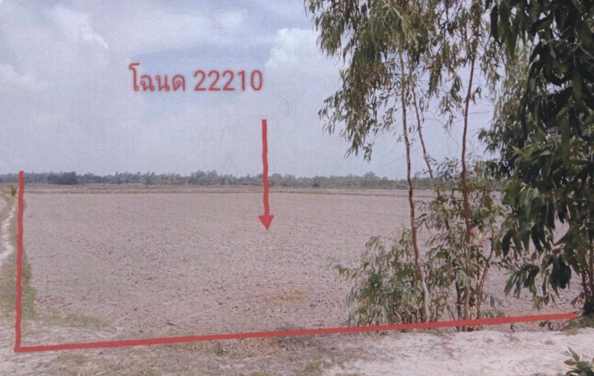 รูปที่ดินว่างเปล่า ทุ่งศรีเมือง สุวรรณภูมิ ร้อยเอ็ด