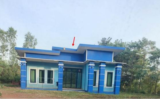รูปที่ดินพร้อมสิ่งปลูกสร้าง บ้านผึ้ง เมืองนครพนม นครพนม