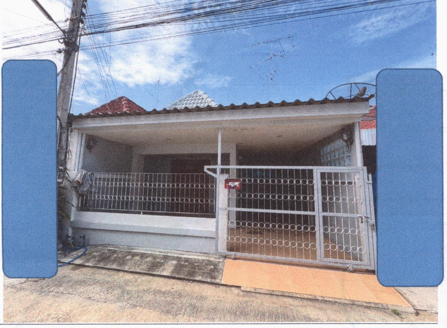 รูปที่ดินพร้อมสิ่งปลูกสร้าง สวนกล้วย บ้านโป่ง ราชบุรี