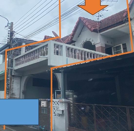 รูปที่ดินพร้อมสิ่งปลูกสร้าง ตลาดขวัญ เมืองนนทบุรี(ตลาดขวัญ) นนทบุรี