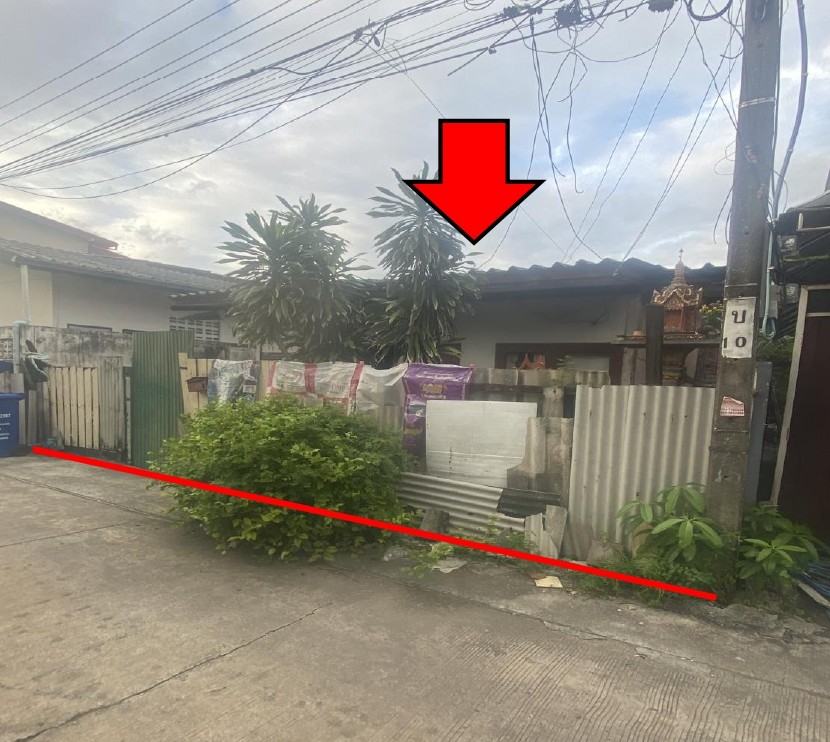 รูปที่ดินพร้อมสิ่งปลูกสร้าง สำโรงเหนือ (สำโรงฝั่งเหนือ) เมืองสมุทรปราการ (พระโขนง) สมุทรปราการ