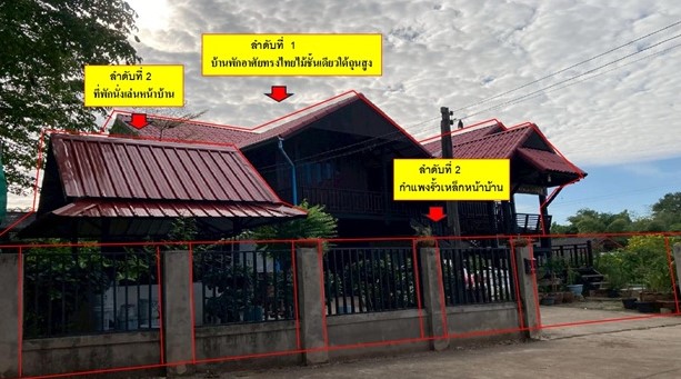 รูปที่ดินพร้อมสิ่งปลูกสร้าง พังขว้าง เมืองสกลนคร สกลนคร