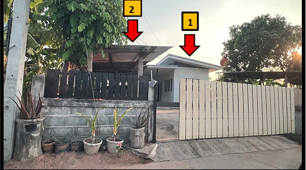 รูปที่ดินพร้อมสิ่งปลูกสร้าง วังยาว โกสุมพิสัย มหาสารคาม