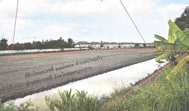 รูปที่ดินว่างเปล่า บางแก้ว บางพลี สมุทรปราการ
