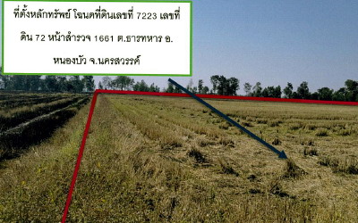 รูปที่ดินว่างเปล่า ธารทหาร หนองบัว นครสวรรค์