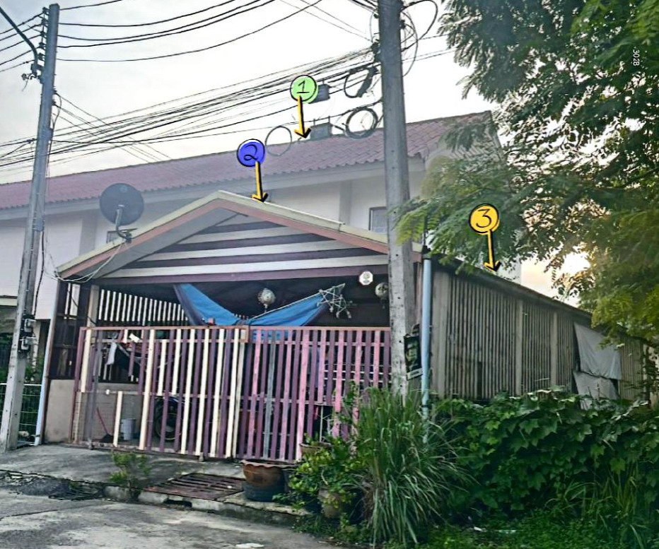 รูปที่ดินพร้อมสิ่งปลูกสร้าง พรหมณี เมืองนครนายก นครนายก