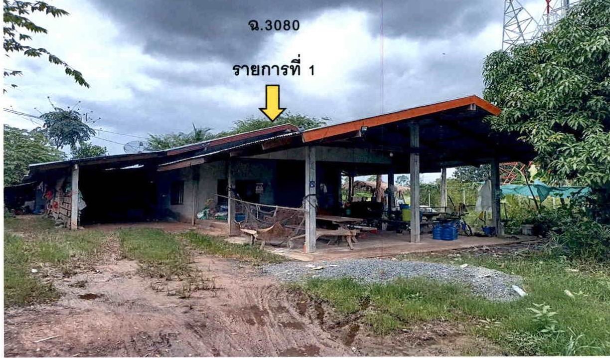 รูปที่ดินพร้อมสิ่งปลูกสร้าง โดมประดิษฐ์ น้ำยืน อุบลราชธานี