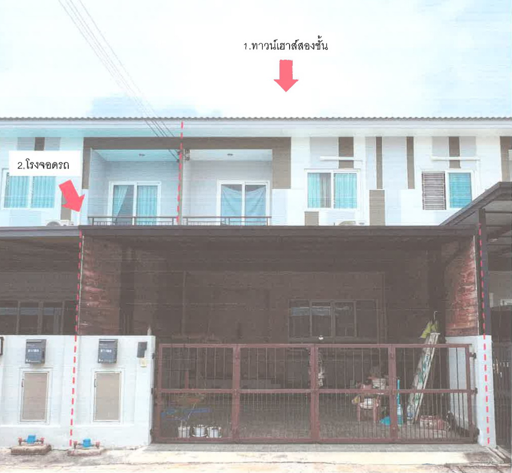 รูปที่ดินพร้อมสิ่งปลูกสร้าง ละหาร บางบัวทอง นนทบุรี