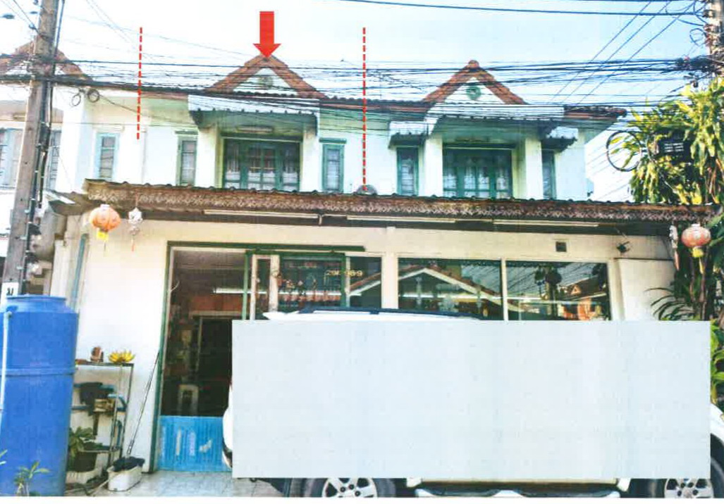 รูปที่ดินพร้อมสิ่งปลูกสร้าง สามวาตะวันตก มีนบุรี กรุงเทพมหานคร