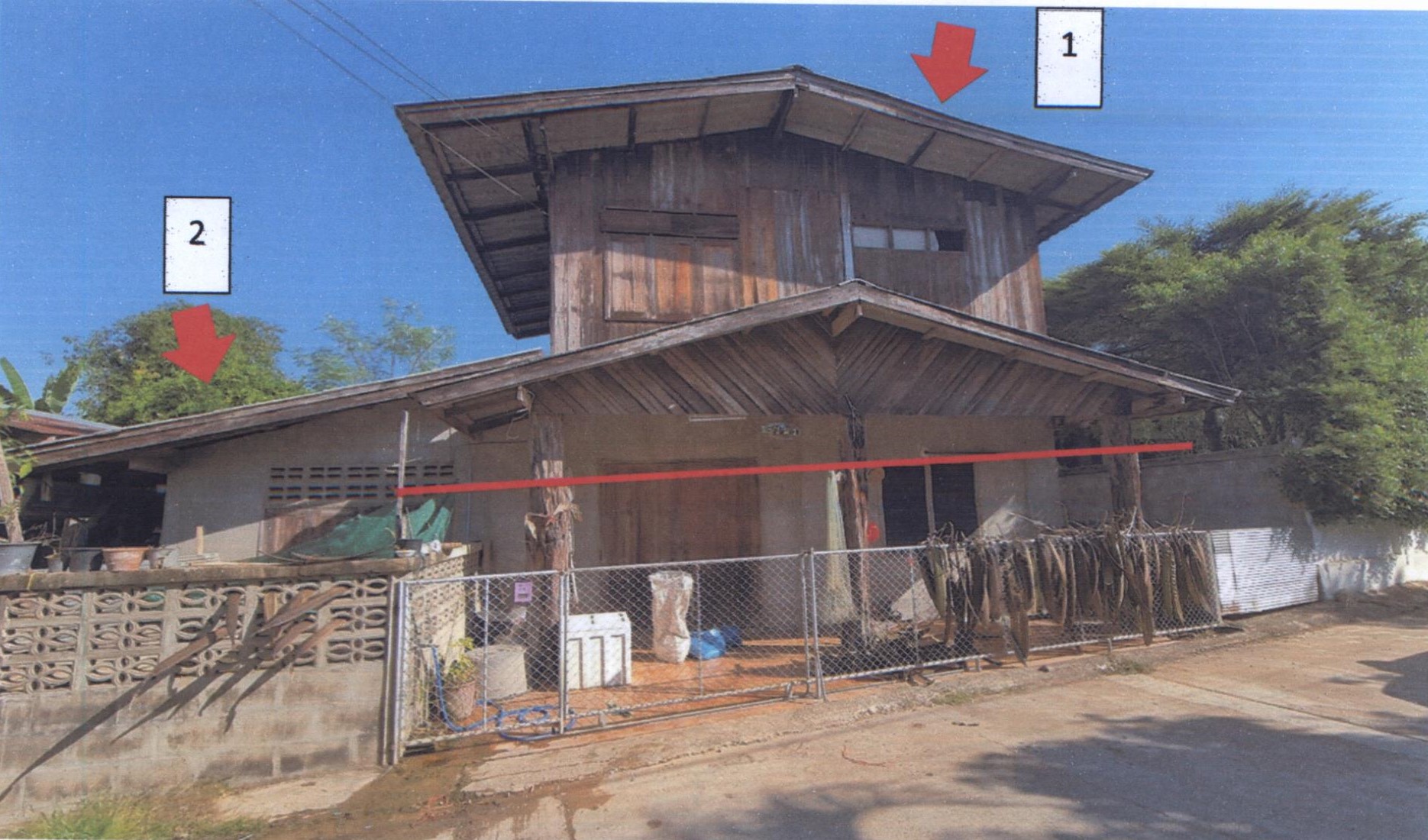 รูปที่ดินพร้อมสิ่งปลูกสร้าง ปากกาง ลอง แพร่