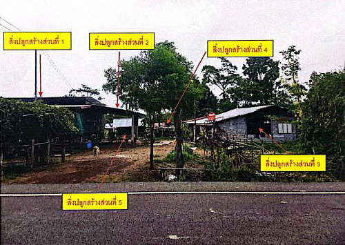 รูปที่ดินพร้อมสิ่งปลูกสร้าง นางาม เรณูนคร นครพนม