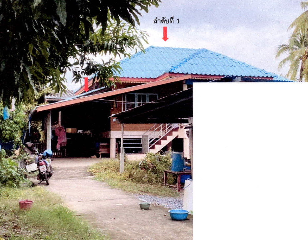 รูปที่ดินพร้อมสิ่งปลูกสร้าง โพชนไก่ บางระจัน สิงห์บุรี