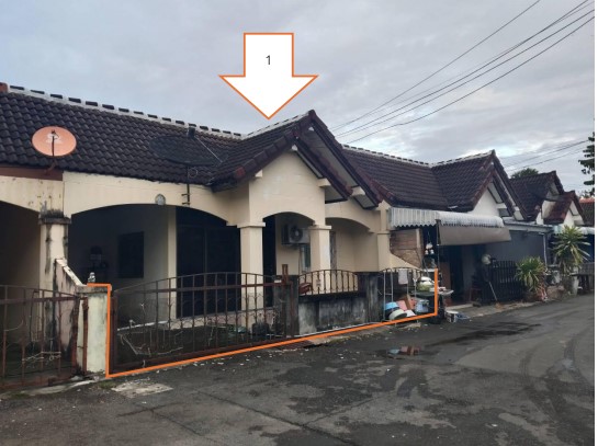 รูปที่ดินพร้อมสิ่งปลูกสร้าง ในเมือง เมืองยโสธร ยโสธร