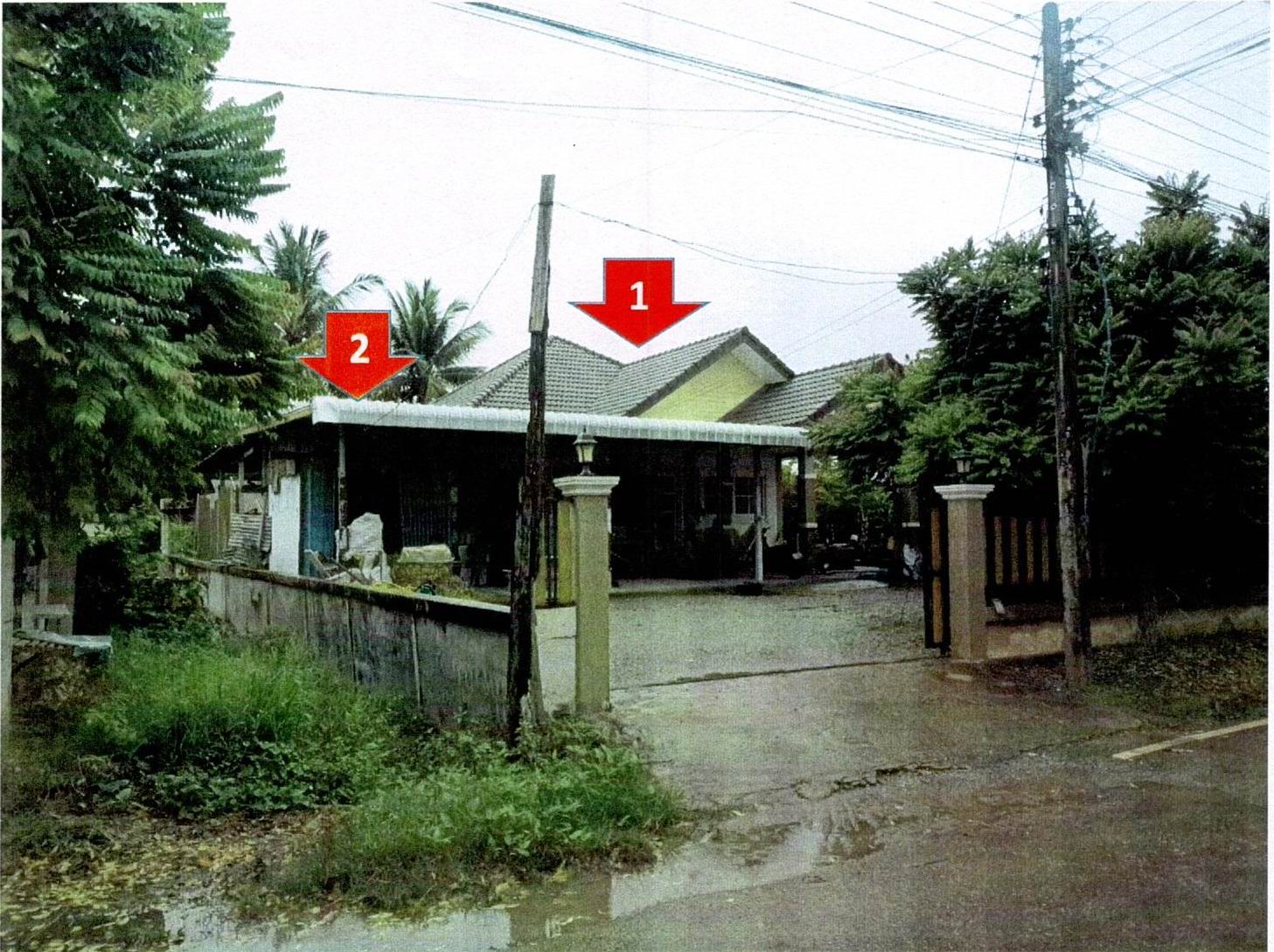รูปที่ดินพร้อมสิ่งปลูกสร้าง โนนสะอาด ชุมแพ ขอนแก่น