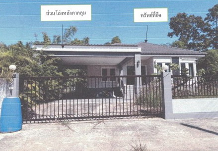 รูปที่ดินพร้อมสิ่งปลูกสร้าง ย่านยาว สวรรคโลก สุโขทัย