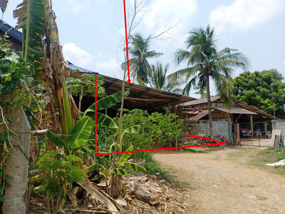 รูปที่ดินพร้อมสิ่งปลูกสร้าง ดอนศิลา เวียงชัย เชียงราย