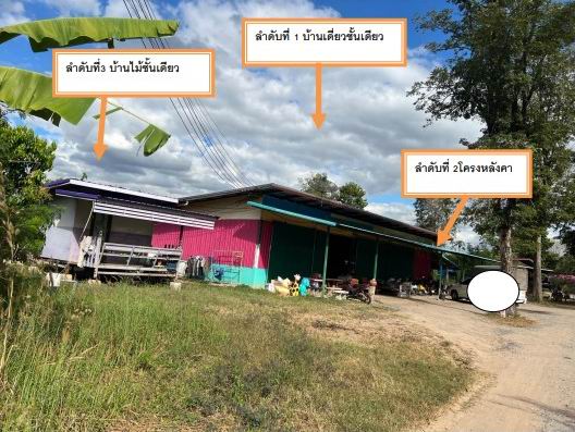 รูปที่ดินพร้อมสิ่งปลูกสร้าง ห้วยโพธิ์ เมืองกาฬสินธุ์ กาฬสินธุ์