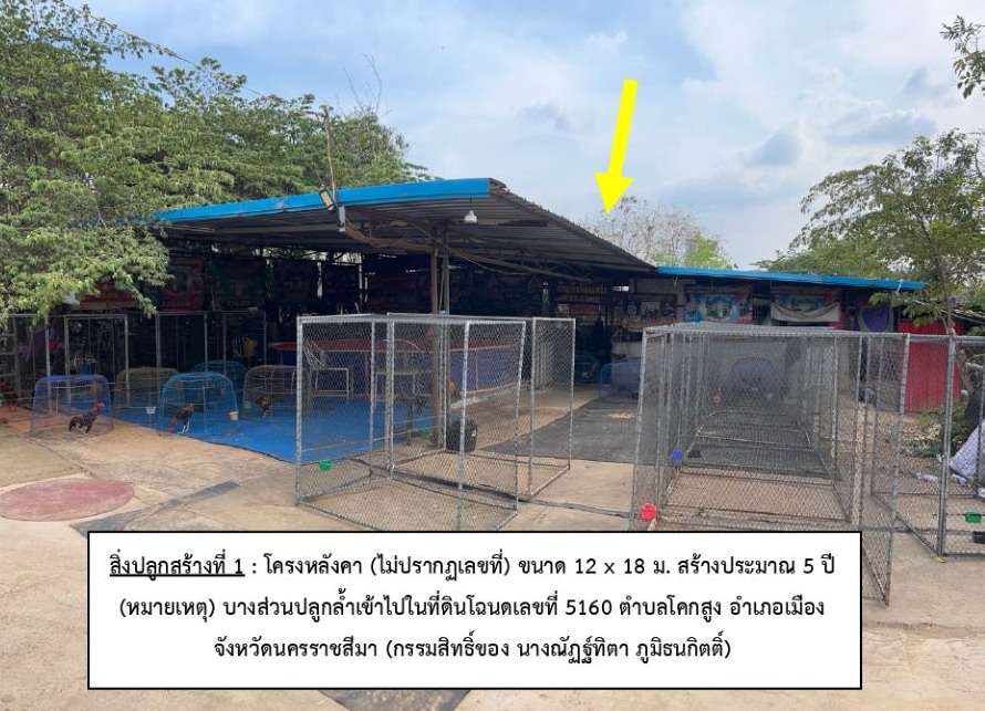 รูปที่ดินพร้อมสิ่งปลูกสร้าง จอหอ เมืองนครราชสีมา นครราชสีมา
