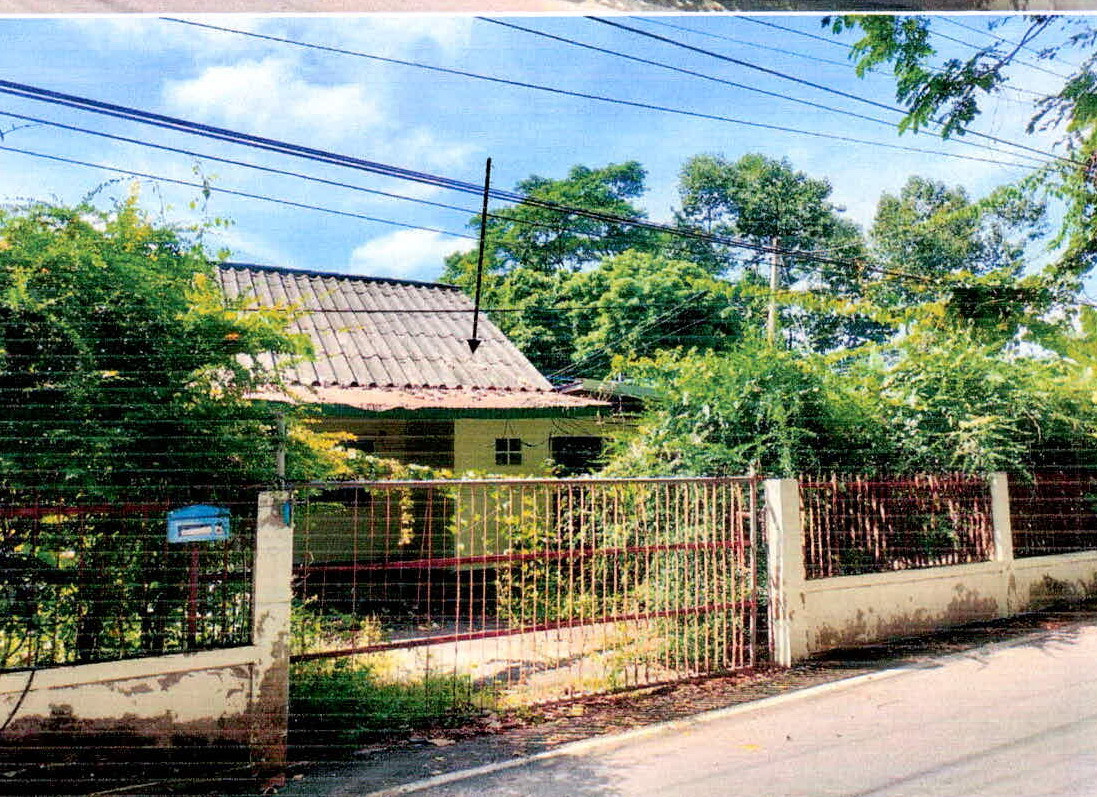 รูปที่ดินพร้อมสิ่งปลูกสร้าง เมืองใต้ เมืองศรีสะเกษ ศรีสะเกษ