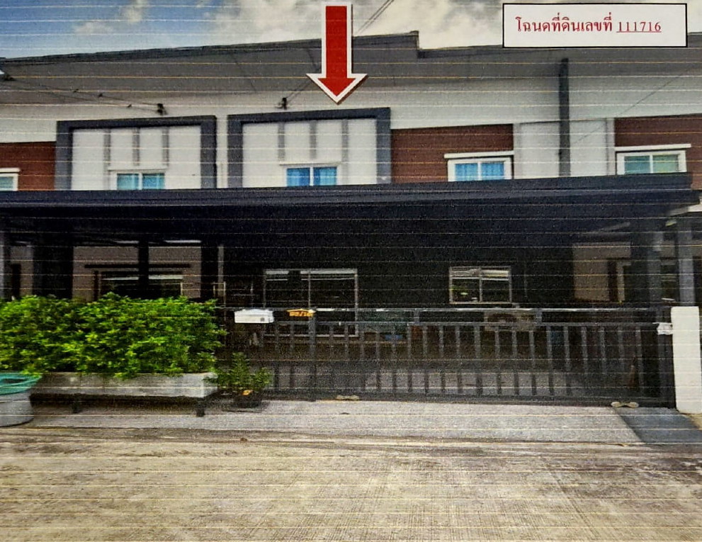 รูปที่ดินพร้อมสิ่งปลูกสร้าง เสาธงหิน บางใหญ่ นนทบุรี