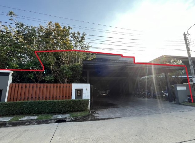 รูปที่ดินพร้อมสิ่งปลูกสร้าง หัวหมาก บางกะปิ กรุงเทพมหานคร