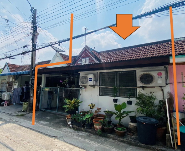 รูปที่ดินพร้อมสิ่งปลูกสร้าง บางพูด ปากเกร็ด นนทบุรี