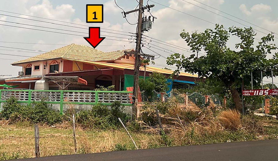 รูปที่ดินพร้อมสิ่งปลูกสร้าง ดงเมือง ยางสีสุราช มหาสารคาม