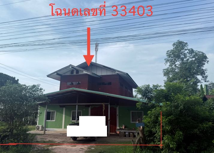 รูปที่ดินพร้อมสิ่งปลูกสร้าง คำนาดี โพนทอง ร้อยเอ็ด