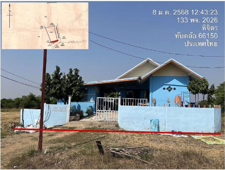 รูปที่ดินพร้อมสิ่งปลูกสร้าง ทับคล้อ ทับคล้อ พิจิตร