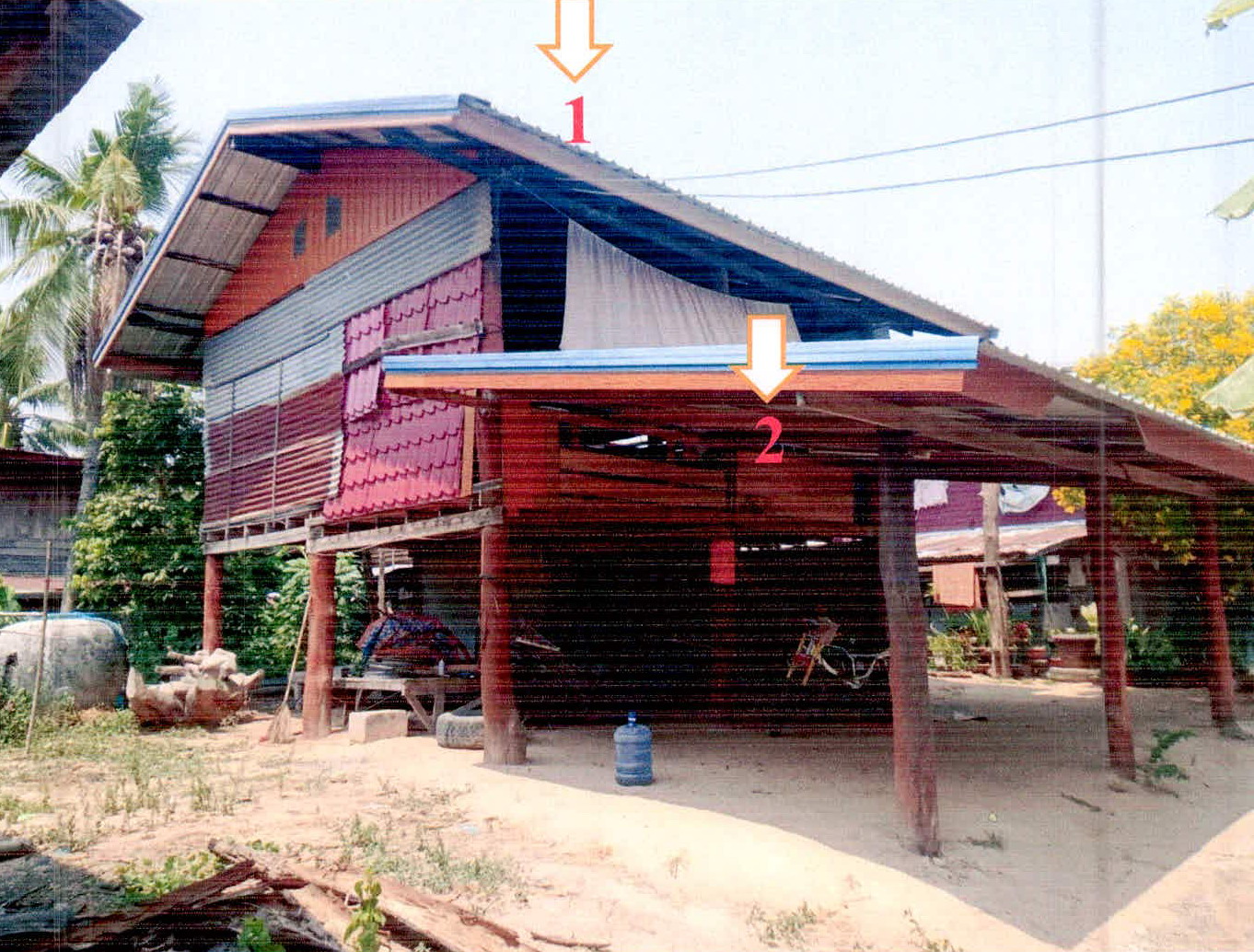 รูปที่ดินพร้อมสิ่งปลูกสร้าง ตูม ปรางค์กู่ ศรีสะเกษ