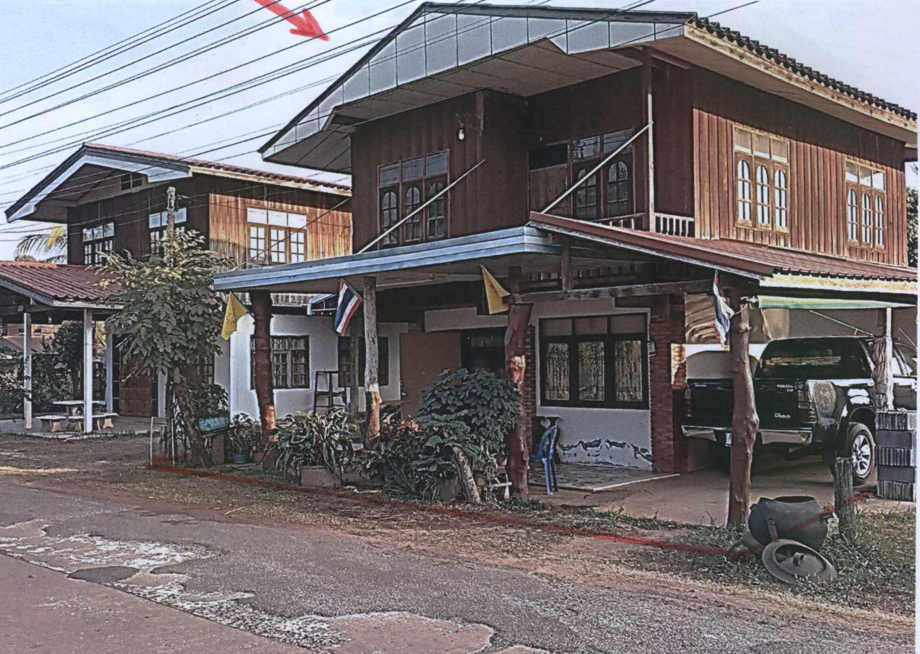 รูปที่ดินพร้อมสิ่งปลูกสร้าง โนนเปือย กุดชุม ยโสธร