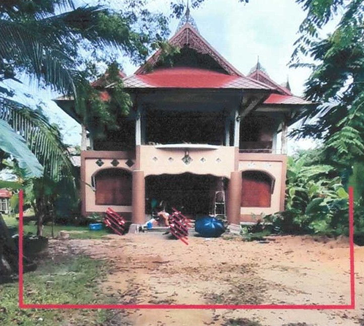 รูปที่ดินพร้อมสิ่งปลูกสร้าง บาเระใต้ บาเจาะ นราธิวาส