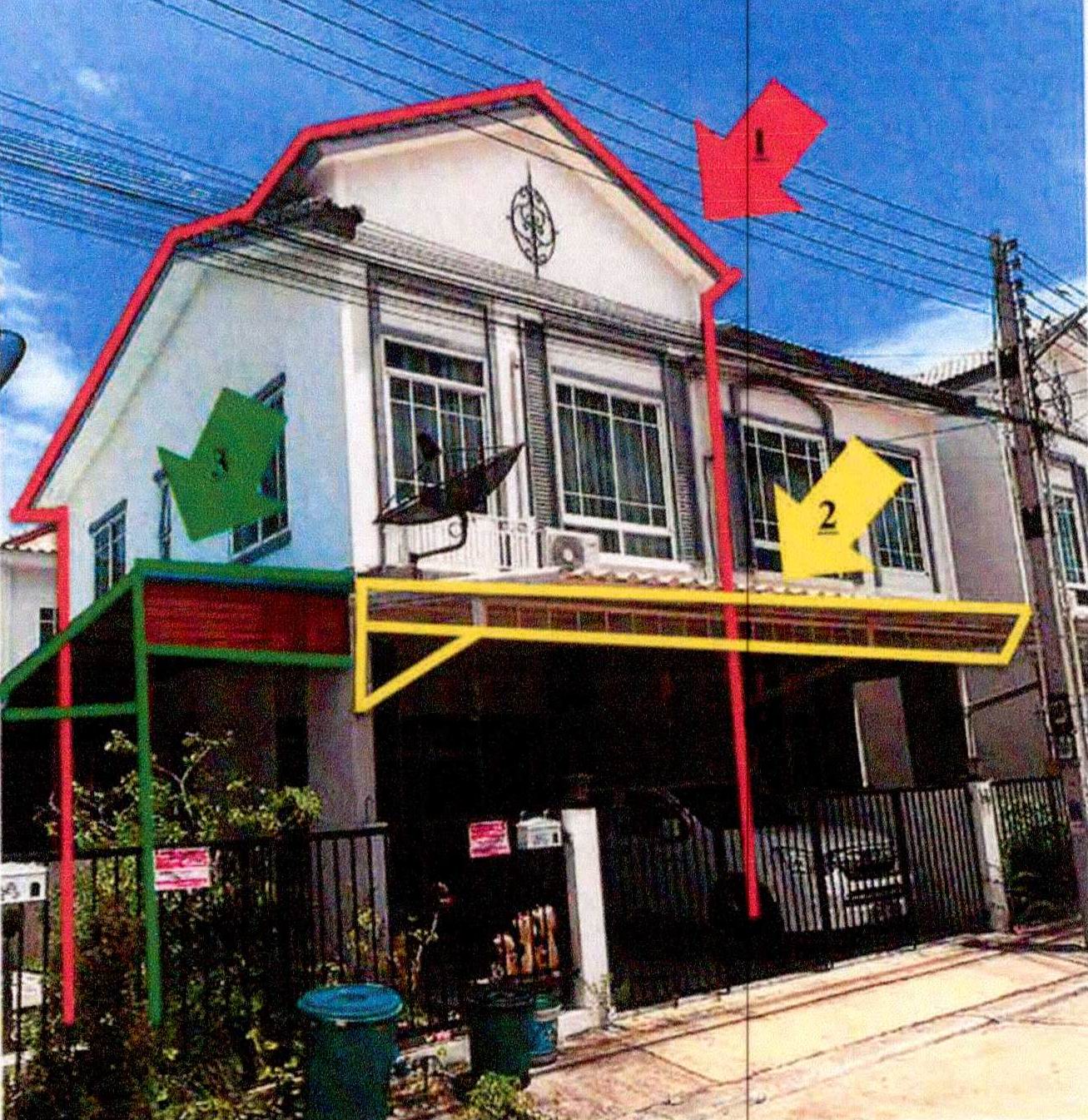 รูปที่ดินพร้อมสิ่งปลูกสร้าง บางนาง พานทอง ชลบุรี