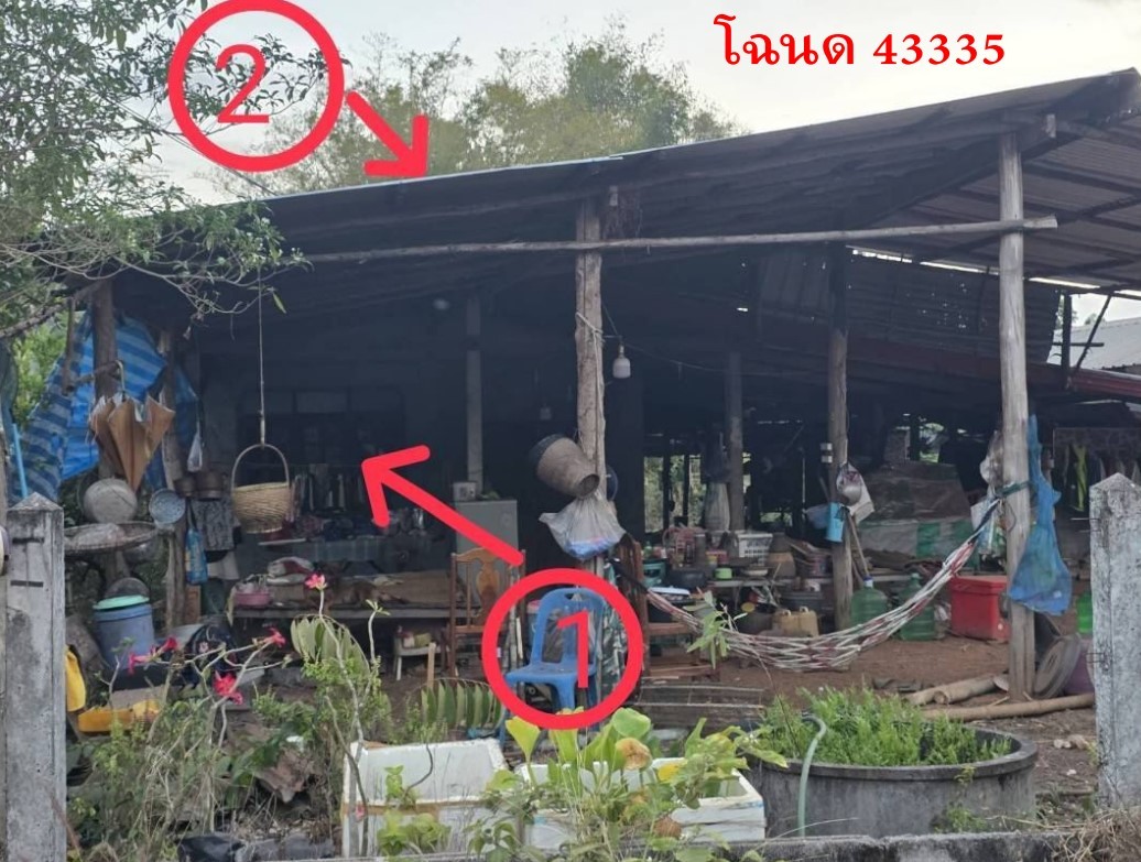 รูปที่ดินพร้อมสิ่งปลูกสร้าง บ้านจันทน์ บ้านดุง อุดรธานี