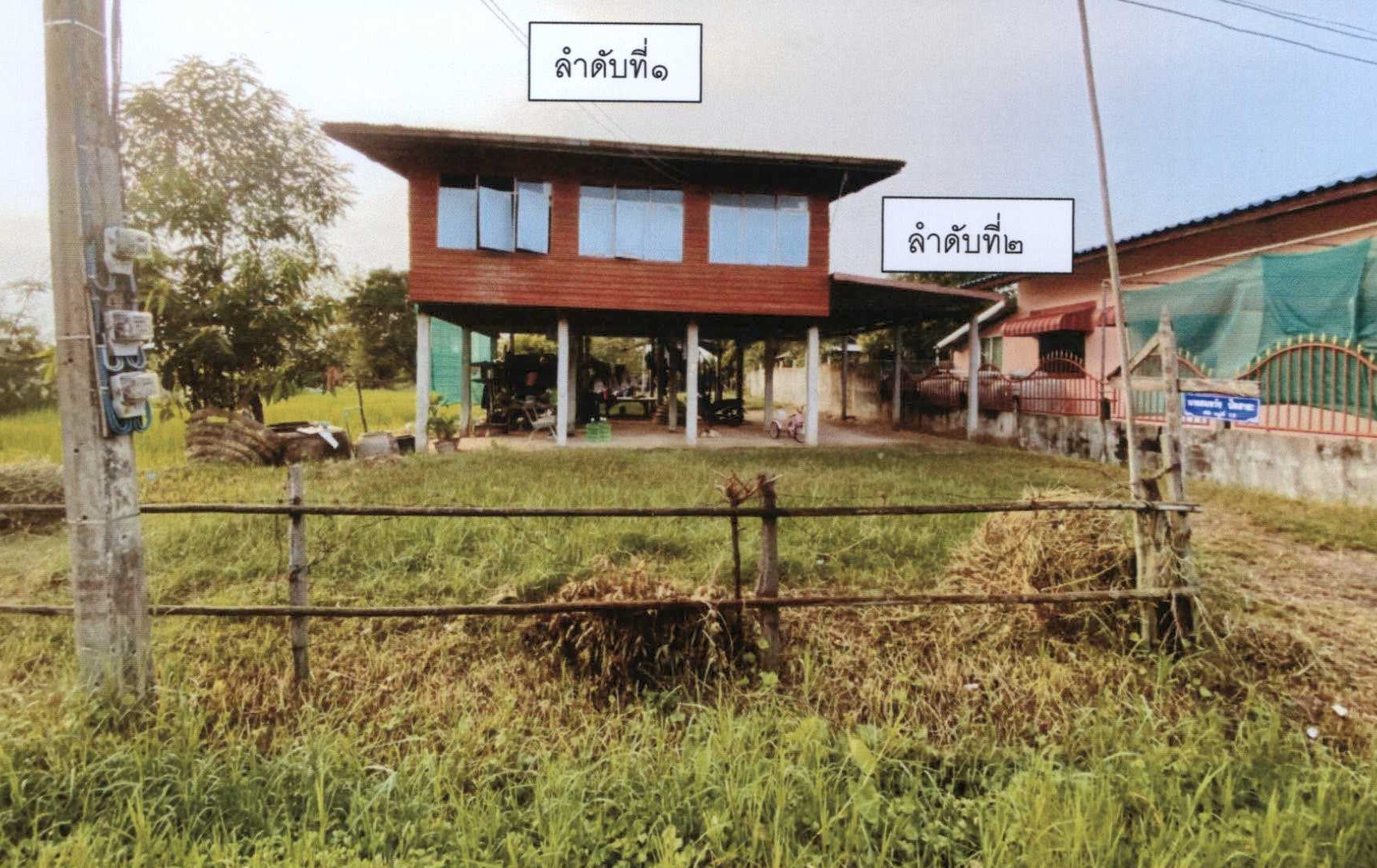 รูปที่ดินพร้อมสิ่งปลูกสร้าง เสือโก้ก วาปีปทุม มหาสารคาม