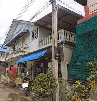 รูปที่ดินพร้อมสิ่งปลูกสร้าง สวนกล้วย บ้านโป่ง ราชบุรี