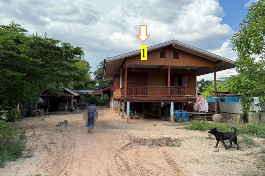รูปที่ดินพร้อมสิ่งปลูกสร้าง วัดตายม บางกระทุ่ม พิษณุโลก