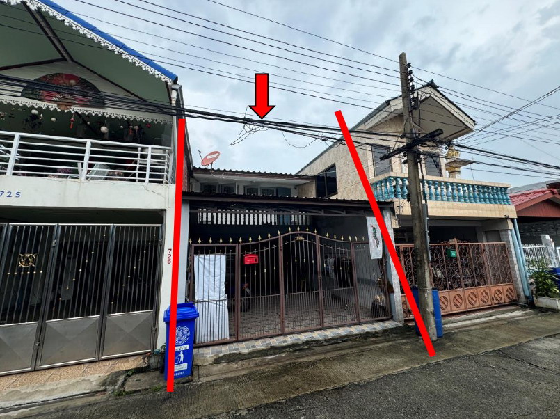 รูปที่ดินพร้อมสิ่งปลูกสร้าง สำโรงเหนือ(สำโรงฝั่งใต้) เมืองสมุทรปราการ(เมือง) สมุทรปราการ