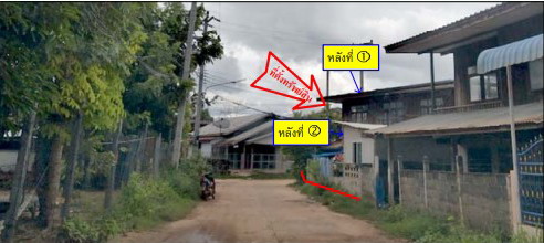 รูปที่ดินพร้อมสิ่งปลูกสร้าง ลำปาว เมืองกาฬสินธุ์ กาฬสินธุ์